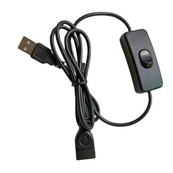 RYRA Nové 100 cm USB Kábel, Predlžovací Kábel S vypínačom ON/OFF Kábel Predlžovací USB Muž-na-master Dátový Kábel, Adaptér, Príslušenstvo