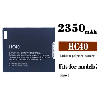 HC40 Náhradné Batérie Pre Motorola Moto C Vysoko Kvalitné Mobilné Telefónne Veľkú Kapacitu Najnovšie Lítiové Batérie