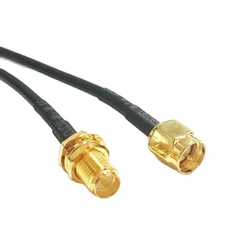 Nový Modem Koaxiálny Kábel SMA Samec Konektor Konektor Prepínač RP-SMA Female Jack matica Konektor pre Kábel RG174 Pigtail 20 CM 8
