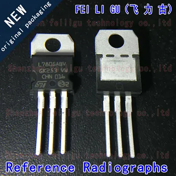 100% Nový, originálny L7805ABV L7805 package: DO 220 priamy vstup: 35V výstup: 5V 1.5 lineárny regulátor čip