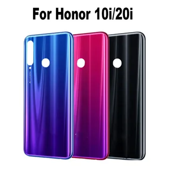 Nové Pre Huawei Honor 10i 20i Kryt Batérie Späť na Bývanie Sklenený Panel Zadné Dvere Prípade