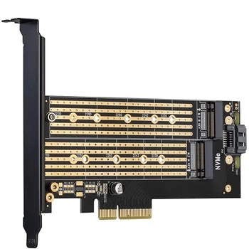 JEYI SK6 M. 2 NVMe SSD NGFF DO PCIE X4 Adaptér M Tlačidlo B Tlačidlo Dual ovej Karty Suppor PCI Express 3.0 X4 2230-22110 Všetky Veľkosti