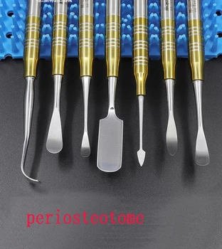 Ústne implantáciu iónov, zubné klapka zariadenie, dentálne periosteum oddeľovač, extrakcii zubov zubné nástroj
