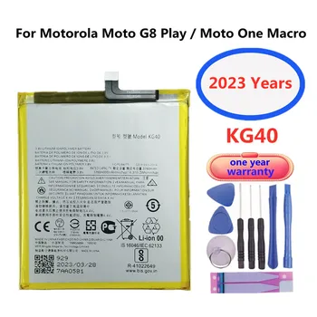 4000mAh KG40 Batérie Pre Motorola Moto G8 Hrať Moto Jeden Makro, Jeden Makro Dual SIM, XT2015-2, XT2016-1 /2 Mobilný Telefón Bateria