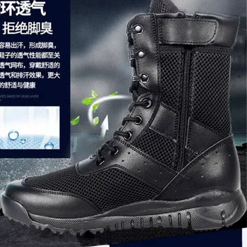 2023 Nové Žien Vojenskej Taktickej Prípravy Topánky Anti Slip Boj proti Topánky Muži Móda Oka Outdoorové Topánky pre Unisex Veľkosť 35-45