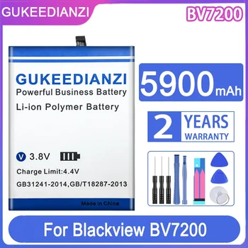 GUKEEDIANZI Náhradné Batérie BV7200 (Li676281HTT) 5900mAh Pre Blackview BV7200