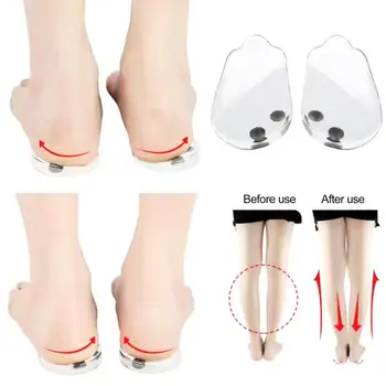 Výškový Rozdiel Vložky pre Chôdzu, Korekcia Magnetickej Terapie Šok absorpciu Náklonu Podložky Podporu pre Xo-typ Nohu na Tesné