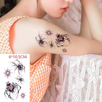 Nepremokavé Dočasné Tetovanie Nálepky Ruže Kvet, Motýľ Sexy Body Art Flash Tetovanie Falošné Tetovanie pre Ženy Muži