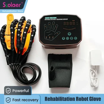 Rehabilitácia Robot Rukavice Hemiplegia Zariadenia Zdvih Obnovy Rukavice Myokardu, Mozgovej Školenia Strane Prístroja Prst Exerciser