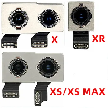 5 ks/veľa Originálne Zadný Fotoaparát Veľké Zadné Hlavné Objektív Flex Kábel Kamery Pre iPhone X XR XS MAX