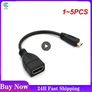 1~5 KS 3,5 mm Muž Audio AUX Konektor USB 2.0 Typu A Female OTG Converter Kábel Adaptéra DE08 Drop Shipping Počítačové Káble a