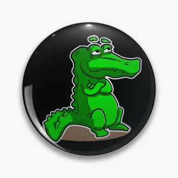 Najlepšie Aligator Otec Niekedy Mäkké Tlačidlo Pin Golier Šperky Cartoon Vtipné Dar Roztomilý Módne Tvorivé Dekor Klobúk Oblečenie Kovové Brošňa