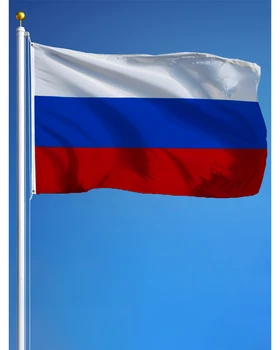 60x90cm 90x150cm RUS Ruska Federácia Vlajka 2x3ft/3x5ft