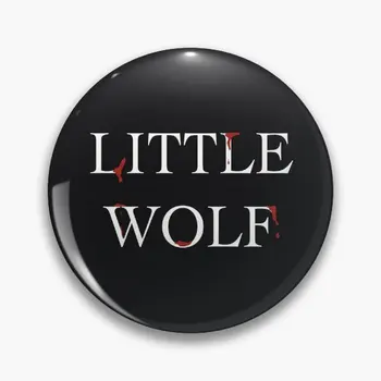 Littlewolf Soft Tlačidlo Pin Tvorivé Dekor Roztomilý Oblečenie Golier Brošňa Kovové Milenca Klobúk Zábavné Klopě Pin Darček Šperky Ženy Odznak