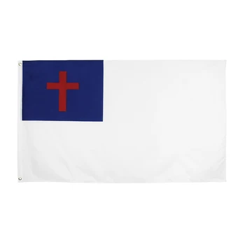 90x150 CM Ježiša Boh Kristova Cirkev Kresťanské Vlajky na Ozdobu