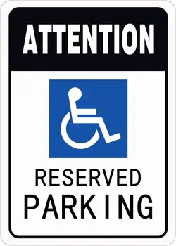 Pozornosť Vyhradené Parkovanie Výstražné Znamenie registrujte sa Cestné Ulice Podpísať opasok 8x12 Cm Kovov Cín Prihlásiť