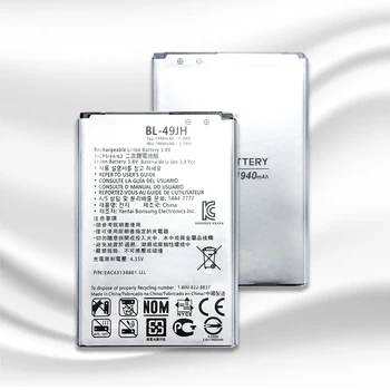 BL-49JH Mobilný Telefón Nabíjateľná Batéria Pre LG K4 / K4 LTE / K130E / K120E / K120 Batéria BL 49JH 1940mAh