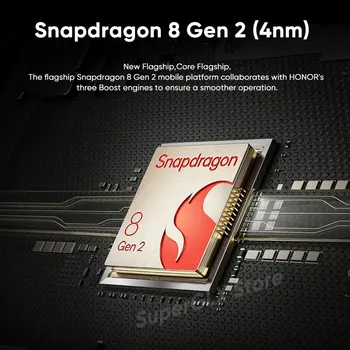 Nová Globálna Verzia ČESŤ Magic 5 Snapdragon Pro 8 Gen 2 Magic5 Pro 120Hz Triple 50MP Kamery 100X Digitálny Zoom 66W Super Charge