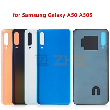 Pre SAMSUNG Galaxy A50 A505 2019 Späť Kryt Batérie Dvere, Zadné plastové mäkké Bývanie Prípade Nahradiť Pre SAMSUNG A50 Kryt Batérie