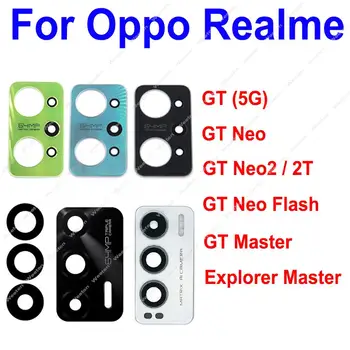 Na Realme GT Neo 2 2T Neo Flash GT Master Explorer zadné Zadné Sklo Objektívu Fotoaparátu Späť Sklo Objektívu Náhradné Spaer Časti