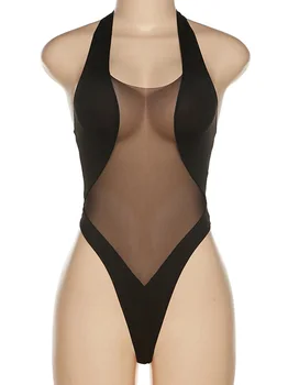 2022 Jar, Leto, Ženy Okolo Oka Bikín Solid Black Sexy Plavky Plážové Oblečenie Plavky Pre Ženy