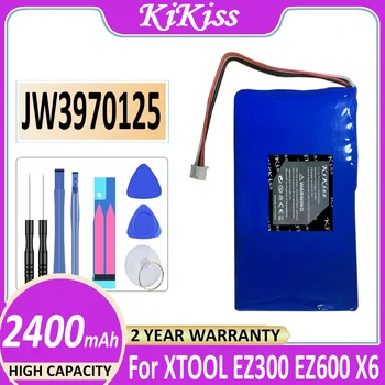 KiKiss Batérie JW3970125 2400mAh Pre XTOOL EZ300 EZ600 X6 P52 PS2 PS70 Pro PS70Pro PS80 Auto Diagnostické OBD2 OBD 2