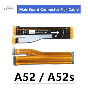 Pre Samsung Galaxy A52 A52s A526B A526U A525F SM-A528B základná Doska základná Doska Konektor, LCD Displej USB Flex Kábel RO.5 / RO.3