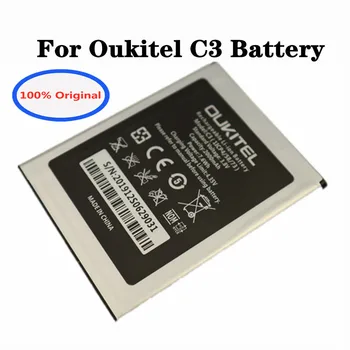 100% Pôvodnej Vysokej Kvality Oukitel 3.8 V 2000mAh C3 Batérie Pre Oukitel C3 5.0 inch Nahradenie Chytrý Telefón Bateria
