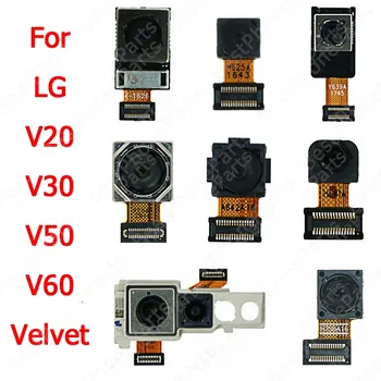 Selfie Veľký Zadok zozadu Dopredu Modul Fotoaparátu Pre LG V20 V30 V50 V60 Velvet 5G Smerom Zadná Kamera Náhradných Dielov
