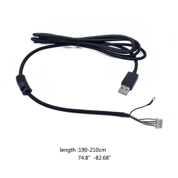 PÔVODNÝ Kábel Klávesnice Napájací Kábel Pre G610 G810 Mechanické Klávesnice USB 5Pin