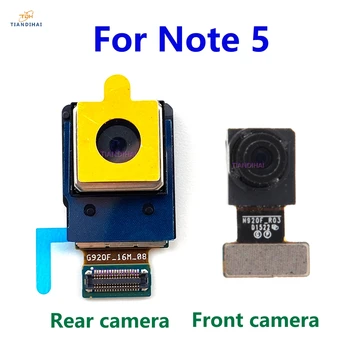 Originálne Zadný Zadný Fotoaparát na Prednej strane Modulu Flex Kábel Pre Samsung Galaxy Note 5 NOTE5 N920 N920V N920F Čelí Hlavný Fotoaparát Náhradných dielov