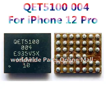 5 ks-30pcs QET5100 004 Pre iPhone 12 Pro Rádio Frekvencia Čipu Signálu Napájanie IC