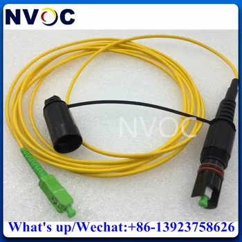 2M Mini SC/APC Vodotesný IP67 Optitap Optický Patch Kábel 2Meter Jednom Režime Kábel Kompatibilný S HUAWEI/CORNING Zariadenia