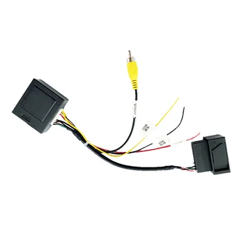 RGB k (RCA) AV CVBS Signál Prevodníka Dekodér Box, Adaptér pre Pôvodné parkovacia Kamera Tiguan Golf 6 Passat CC
