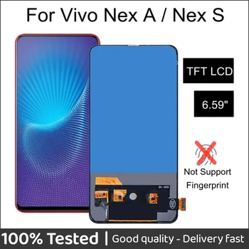 TFT LCD Pre Vivo Nex / Nex A / Nex S Prednej strane LCD Displeja Dotykový Displej Digitalizátorom. Montáž Náhrada za telefón 6.59